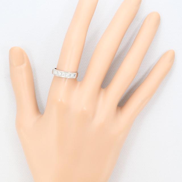 PT900 プラチナ リング・指輪 11号 ダイヤ 0.30 ct 総重量約2.3g 中古ジュエリー_4