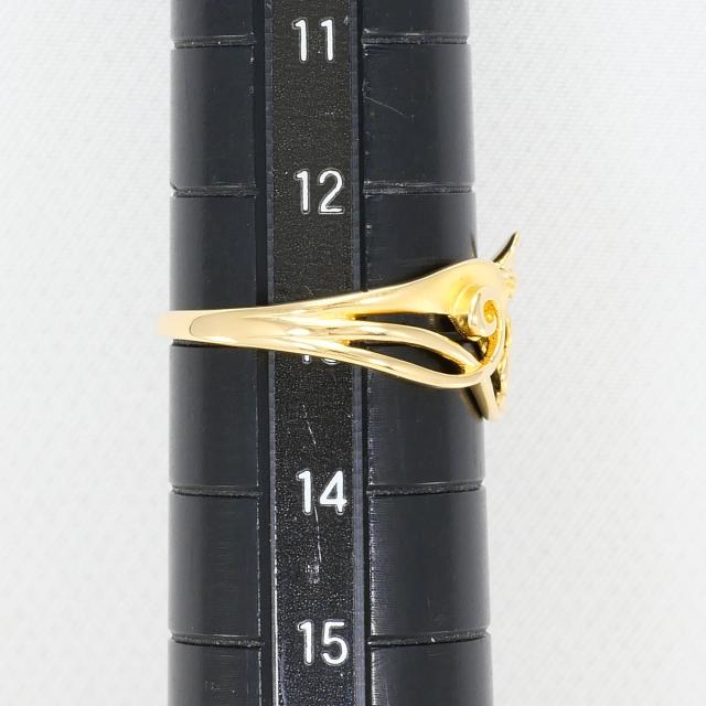 K18YG リング 指輪 13号 総重量約2.0g K18 18金 YG イエローゴールド リング・指輪 13号 総重量約2.0g 中古ジュエリー_5
