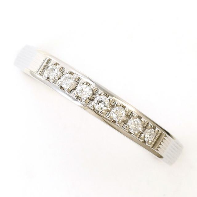 PT900 プラチナ リング・指輪 10号 ダイヤ 総重量約2.7g 中古ジュエリー