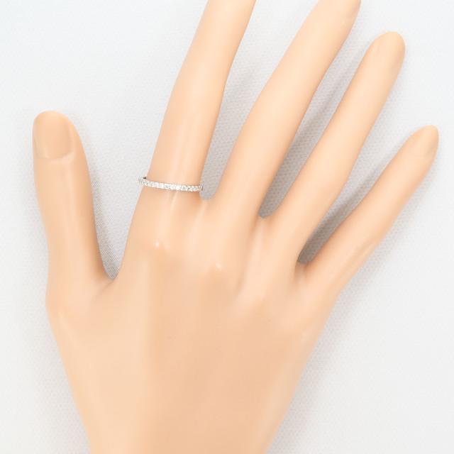 PT900 プラチナ リング・指輪 12号 ダイヤ 0.19 ct 総重量約1.5g 中古ジュエリー_5