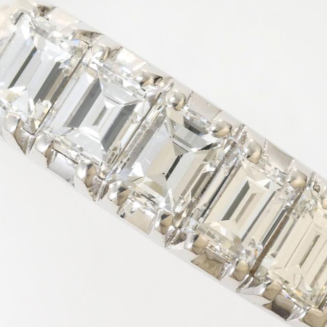 中古美品 Pt900プラチナリング 6g PT900 プラチナ リング・指輪 9号 ダイヤ 0.67 ct 鑑別書 総重量約4.1g