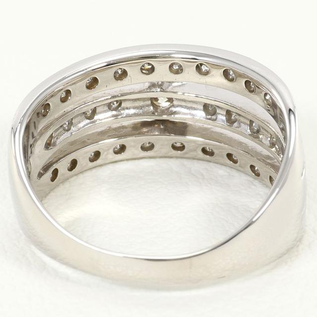 PT900 プラチナ リング・指輪 9号 ダイヤ 0.33 ct 鑑別書 総重量約5.2g 中古ジュエリー_3