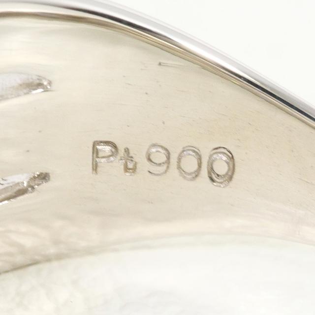 PT900 プラチナ リング・指輪 9号 ダイヤ 0.33 ct 鑑別書 総重量約5.2g 中古ジュエリー_4