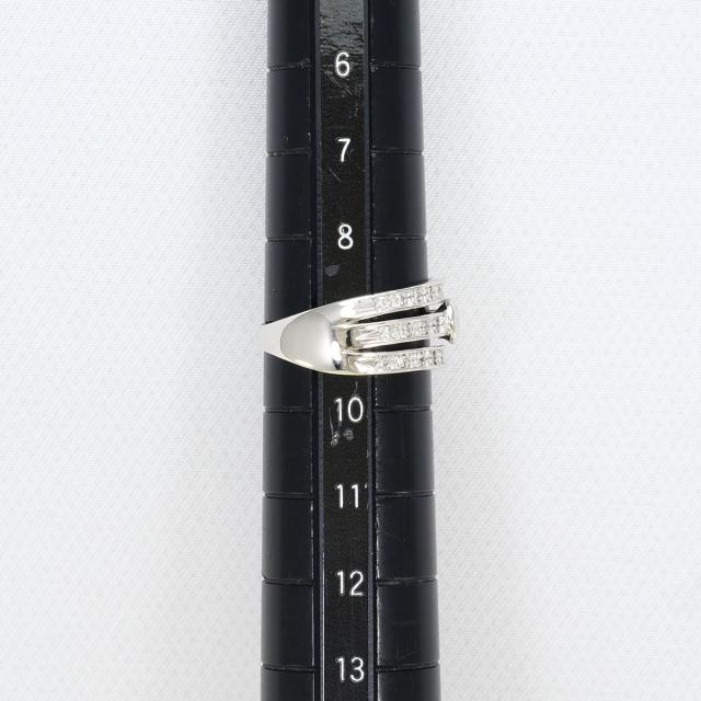 PT900 プラチナ リング・指輪 9号 ダイヤ 0.33 ct 鑑別書 総重量約5.2g 中古ジュエリー_7