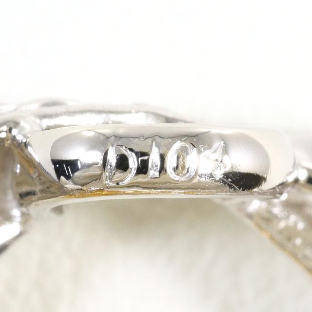 PT900 プラチナ K18 18金 YG イエローゴールド ブローチ ダイヤ 1.04ct