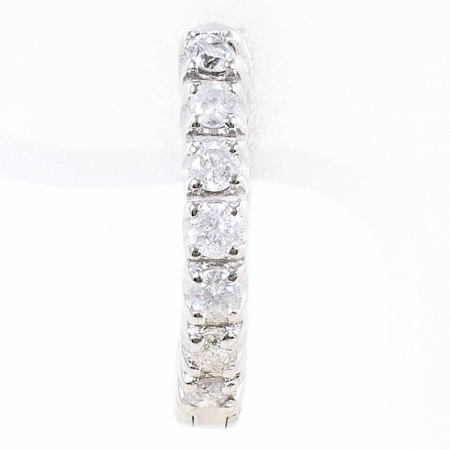 K14 14金 WG ホワイトゴールド ピアス(片耳) ダイヤ 0.15ct 総重量約1.1g ジュエリー レディース 【中古】