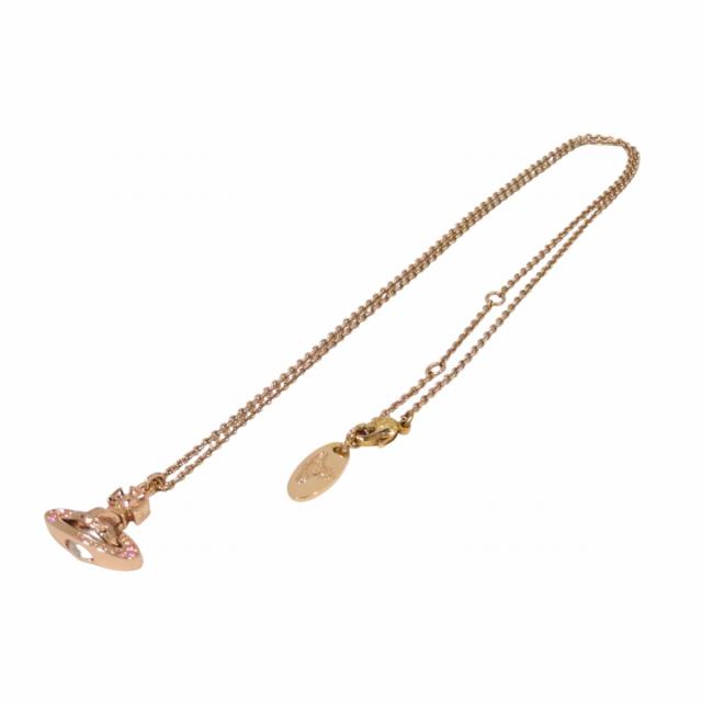 ヴィヴィアンウエストウッド スモール バス レリーフ ペンダント ネックレス　アクセサリー 総重量約5.0g 約40cm GP 中古_2