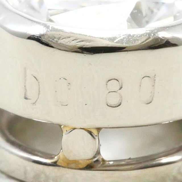 PT900 プラチナ PT850 プラチナ ネックレス ダイヤ 0.80 ct ダイヤ 0.20 ct 鑑別書 総重量約2.6g 約40cm ジュエリー 中古_3