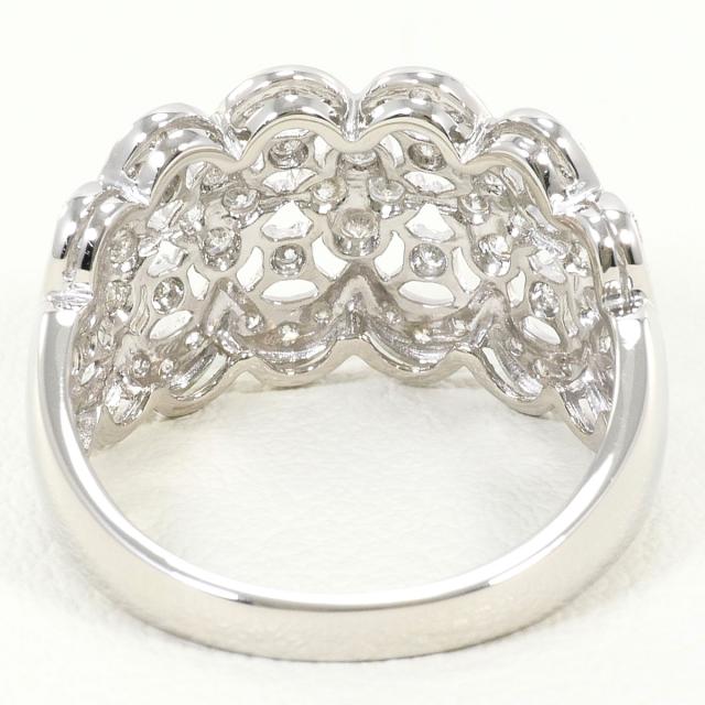 PT900 プラチナ リング・指輪 13号 ダイヤ 0.50 ct 鑑別書 総重量約6.0 