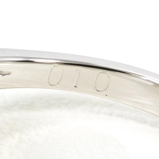Pm900 プラチナ リング・指輪 9号 ダイヤ 0.10ct 総重量約4.2g ジュエリー 中古_4