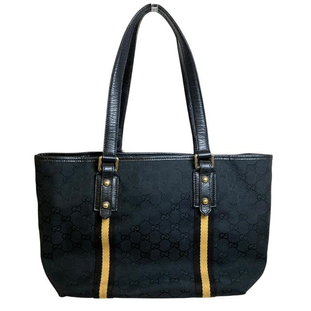 グッチ GGキャンバス トートバッグ キャンバス レザー 139260 レディース 【中古】_1