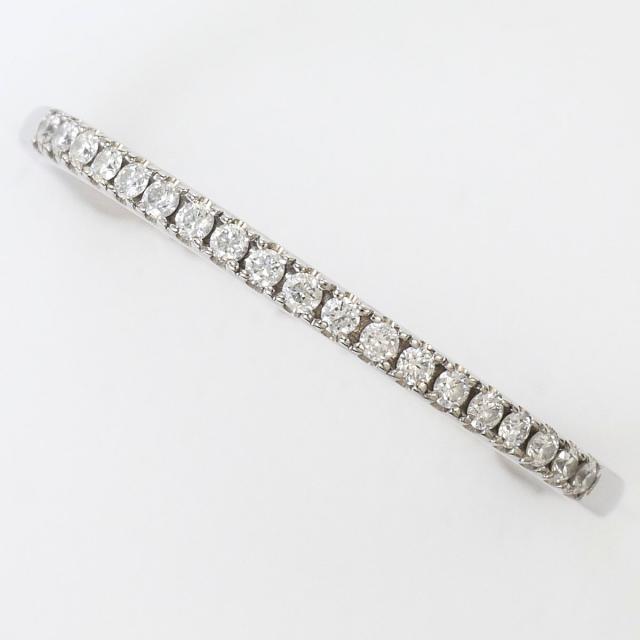 【通常価格より10%OFF】スタージュエリー K18 18金 WG ホワイトゴールド リング・指輪 10号 ダイヤ 0.07ct 総重量約1.3g ジュエリー 中古