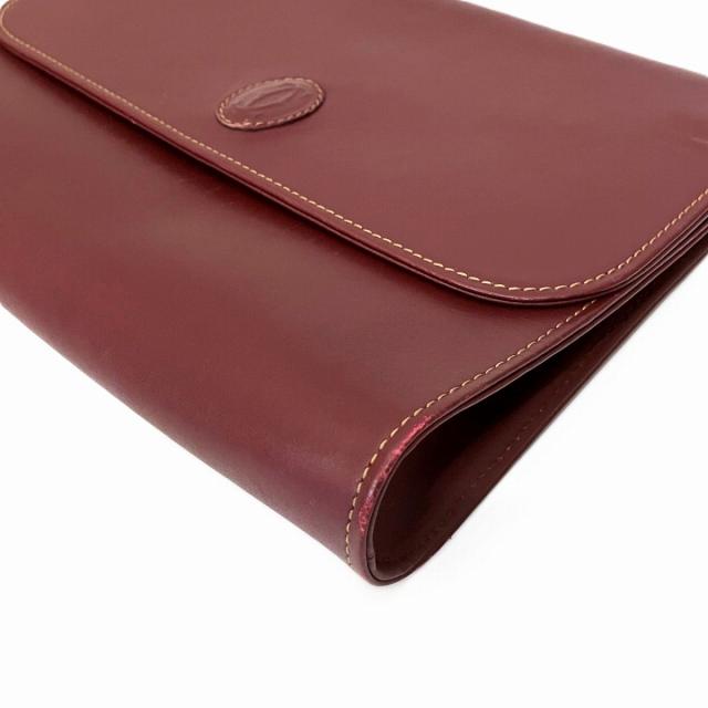 カルティエ 帆柱 クラッチペダル御徒面子 なめし革 ユニ一発やる 【中古】