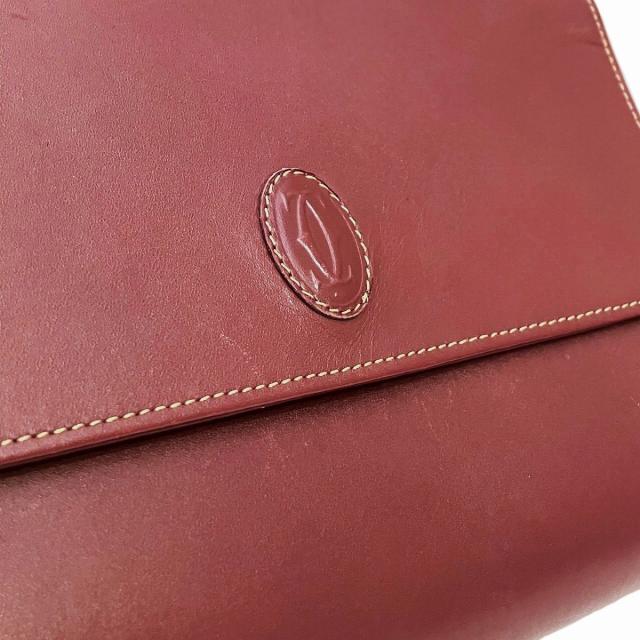カルティエ 帆柱 クラッチペダル御徒面子 なめし革 ユニ一発やる 【中古】