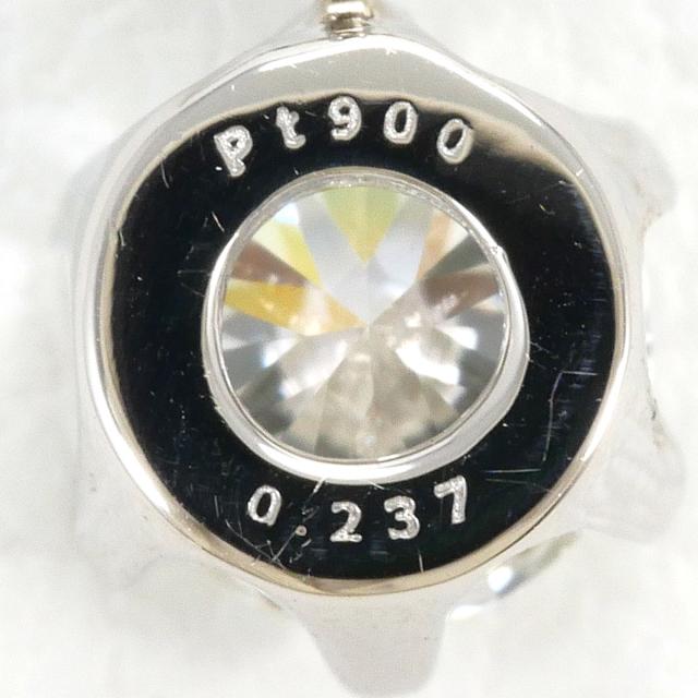 PT900 プラチナ PT850 プラチナ 首飾り 時刻表 0.237コンピュータ断層撮影法 VVS1 積もり書き書 総掛け目約1.7g 約44糎 宝飾品 中古