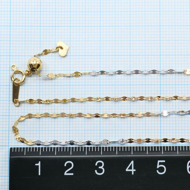 K18 18金 YG イエローゴールド ネックレス 総重量約2.2g 約60cm ジュエリー 中古_3