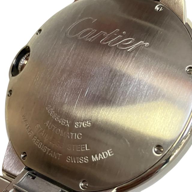カルティエ  バロン ブルー ドゥ カルティエ 腕時計 SS SS 自動巻き シルバー文字盤 WSBB0049 メンズ 【中古】_4