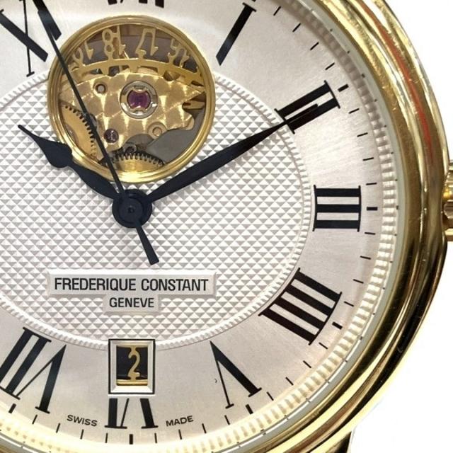 フレデリックコンスタント 腕時計 総重量約63.6g SS 本革 自動巻き シルバー文字盤  FC303／310／315X4P24／5／6 メンズ 【中古】_3