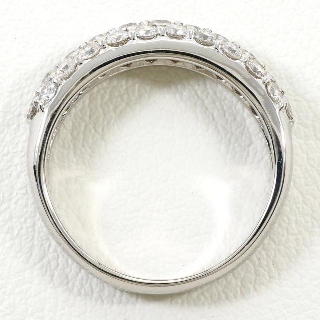 PT900 プラチナ リング・指輪 9.5号 ダイヤ 1.00ct 鑑別書 総重量約5.8g ジュエリー 中古_2