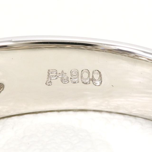 PT900 プラチナ リング・指輪 9.5号 ダイヤ 1.00ct 鑑別書 総重量約5.8g ジュエリー 中古_4