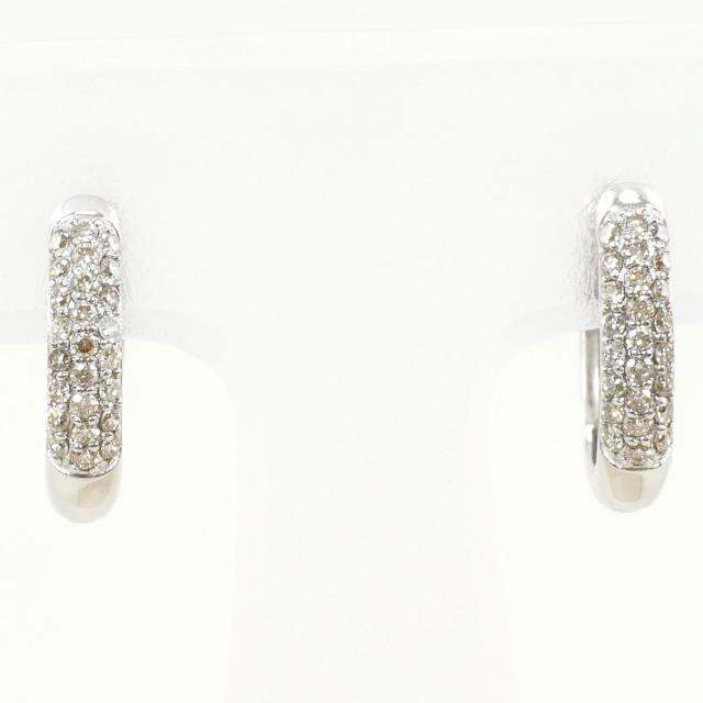PT900 プラチナ ピアス ダイヤ 0.15ct 総重量約3.3g ジュエリー 中古