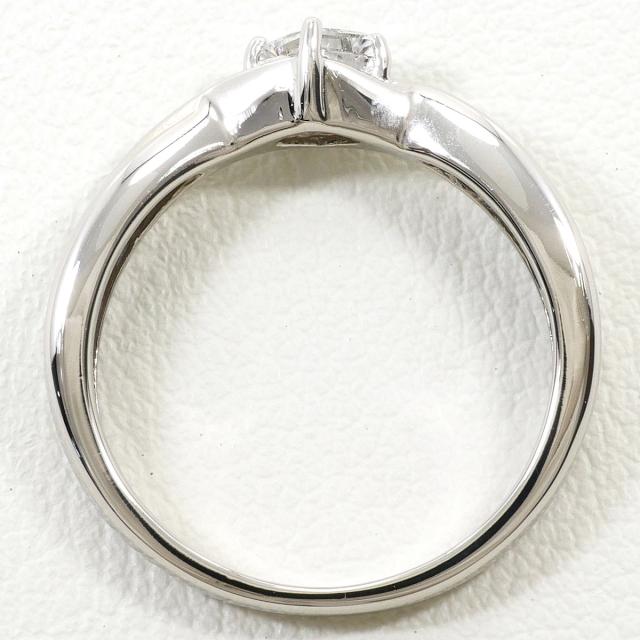 PT900 プラチナ リング・指輪 9号 ダイヤ 0.17ct 総重量約3.7g ジュエリー 中古_1