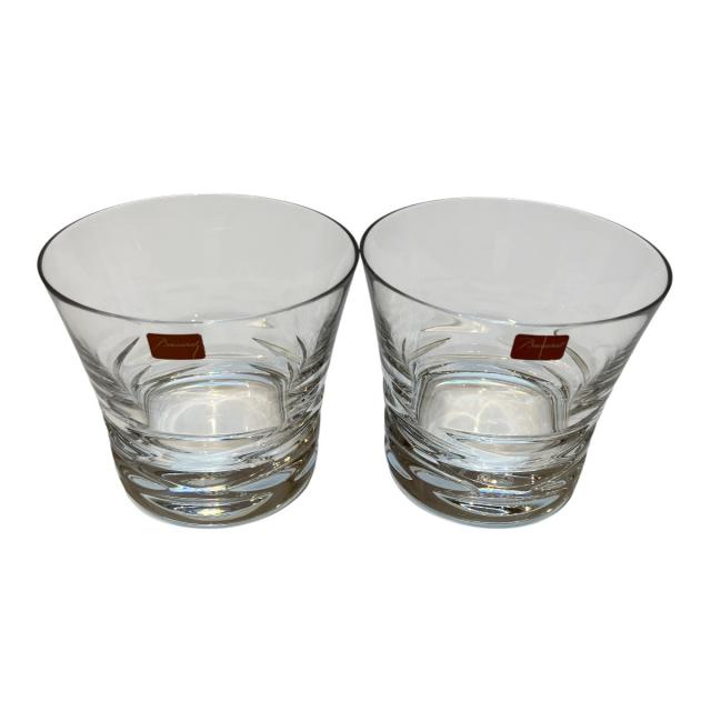 バカラ ロックグラス 2客セット ローラ 食器類 総重量約496.2g 