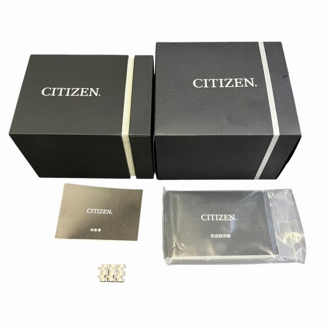 シチズン エクシード 腕時計 総重量約65.6g SS SS 電波ソーラー シルバー文字盤 CB1080-52B メンズ 【中古】_8