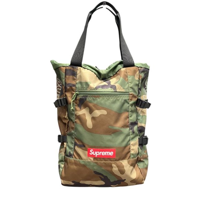 シュプリーム 19SS トートバックパック ウッドランドカモ リュック・デイパック ナイロン コーデュラ メンズ 【中古】