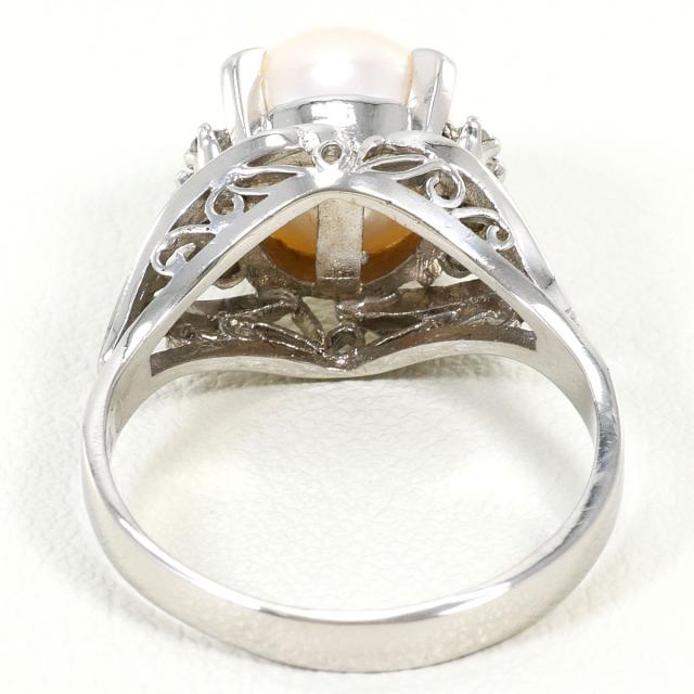 Pt900 ダイヤモンド 0.12ct リング 指輪 9号 アレキサンドライト 0.12 