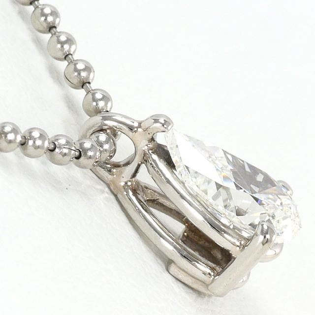 PT900 プラチナ PT850 プラチナ ネックレス ダイヤ 0.53ct VS2 鑑定書 総重量約3.9g 約40cm ジュエリー 中古_1