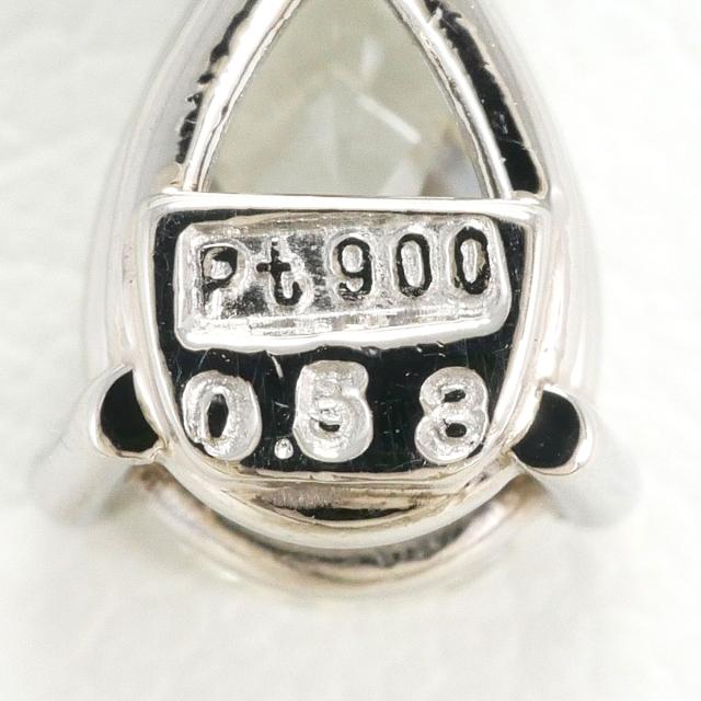 PT900 プラチナ PT850 プラチナ ネックレス ダイヤ 0.53ct VS2 鑑定書 総重量約3.9g 約40cm ジュエリー 中古_3