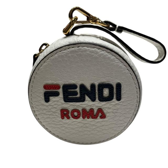 フェンディ FILAコラボ フェンディマニア ポシェット レザー レディース 【中古】