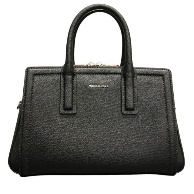 マイケルコース LAILA レザー サッチェル スモール ハンドバッグ レザー 30S5S9IS1L1 レディース 【中古】