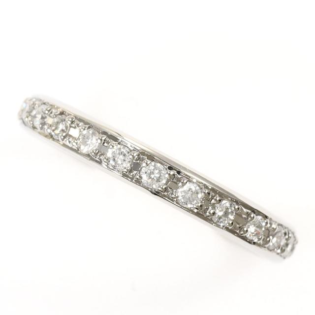 PT900 プラチナ リング・指輪 7号 ダイヤ 0.214ct 総重量約1.9g ジュエリー 中古 32,370円