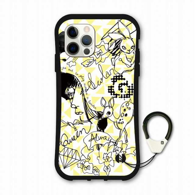 スカラー I Coronケース Iphone11 ケース アイフォン 13 12 11 耐衝撃 スマホケース 線描き バンビ ウサギ 女の子 黄色 Iphone Xr Xs Seの通販はau Pay マーケット スマホカバー Com