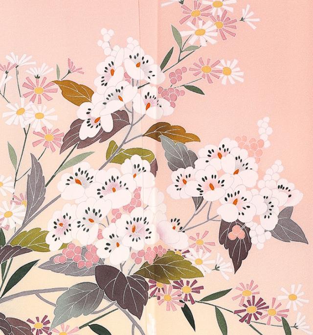 往復送料無料 全部揃って安心 大学 高校 小学生  3泊4日 卒業式 入学式 訪問着 レンタル  訪問着 No.AA-1349-Mサイズ