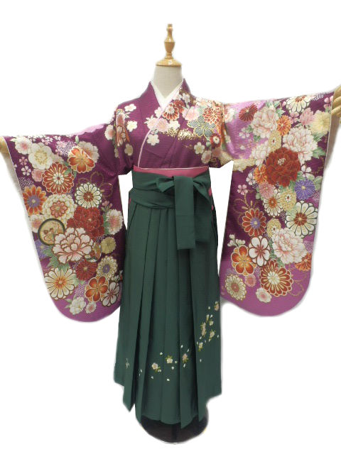 【期間限定割引】往復送料無料 全部揃って安心 レンタル 小学生 大学生 卒業式 袴 レンタル 袴 卒業式袴セット 小学生 袴女児 女の子 小学生 袴 セット 小学生 卒業式 袴 レンタル 女の子 小学校 卒業式 着物 紺地 桜の花 柄No.323