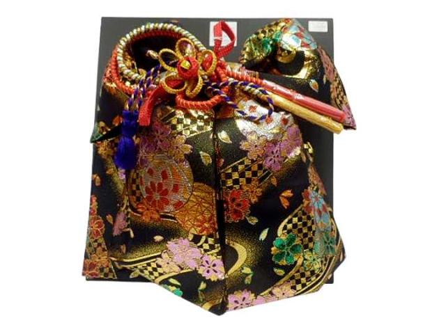 七五三 帯 はこせこ 7点 セット 絵羽柄 結び帯 7歳 七