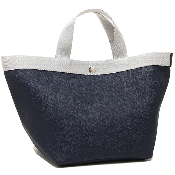 エルベシャプリエ トートバッグ バッグ レディース Herve Chapelier 707GP 19N81 ネイビー グレーの通販は