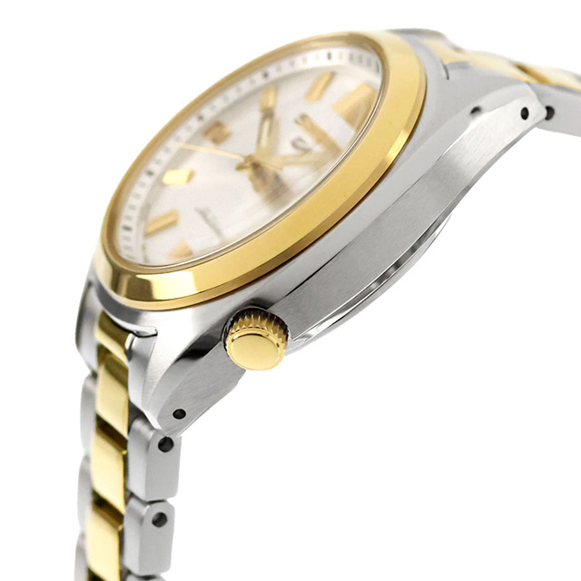 セイコー5 スポーツ SNXS Series 自動巻き 腕時計 ブランド レディース Seiko 5 Sports SRRA012 アナログ ホワイトシルバー ゴールド 白 日本製 おしゃれ 防水 軽い 華奢 かわいい プレゼント 女性 実用的_2