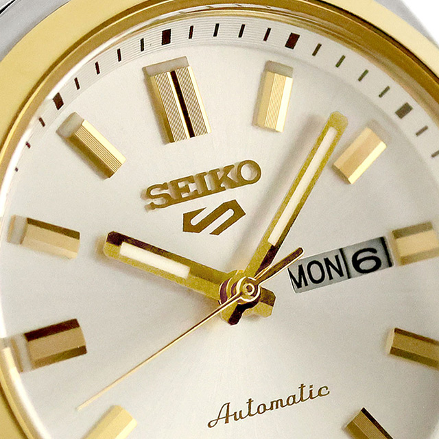 セイコー5 スポーツ SNXS Series 自動巻き 腕時計 ブランド レディース Seiko 5 Sports SRRA012 アナログ ホワイトシルバー ゴールド 白 日本製 おしゃれ 防水 軽い 華奢 かわいい プレゼント 女性 実用的_5
