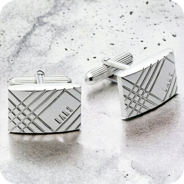 ダックス カフス DAKS メンズ DK03096 シルバー アクセサリーの通販は 6,166円