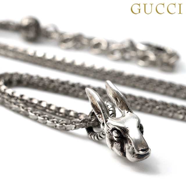 グッチ ネックレス GUCCI アンガーフォレスト チェーン ペンダント