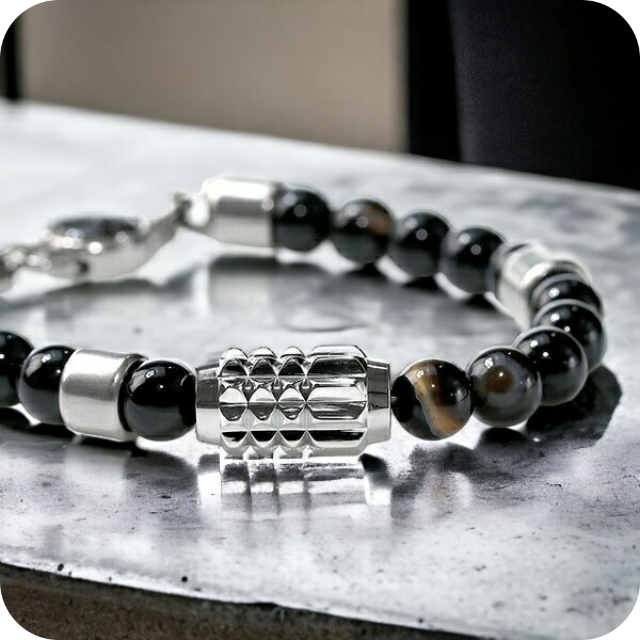 ディーゼル ブレスレット DIESEL ステンレススチール メンズ DX0847040 ブラック シルバー アクセサリーの通販は 5,735円