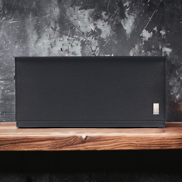 ダンヒル 財布 長財布 メンズ 革 レザーウォレット 小銭入れ dunhill サイドカー 19F2F10SGR ブラック