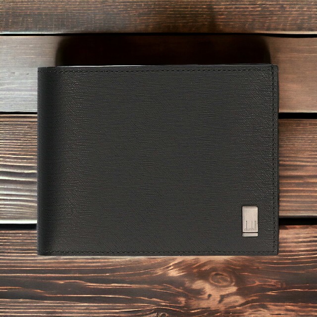 ダンヒル 財布 二つ折り財布 メンズ 革 レザーウォレット 小銭入れ dunhill サイドカー 19F2F32SGR ブラック