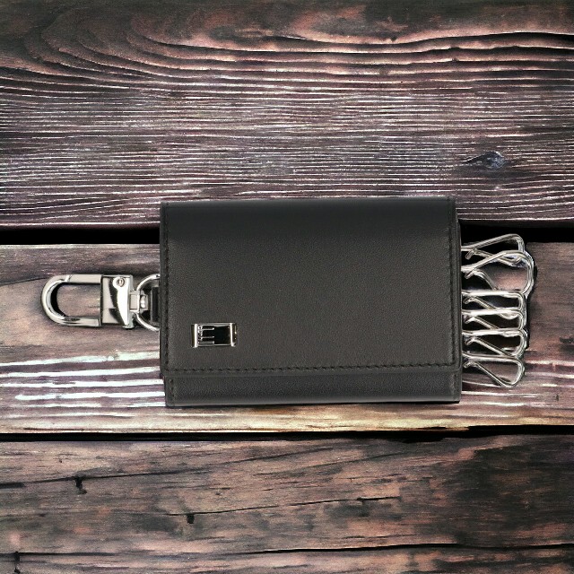 ダンヒル キーケース dunhill サイドカー レザー メンズ 19F2F50ATR ブラック 小物