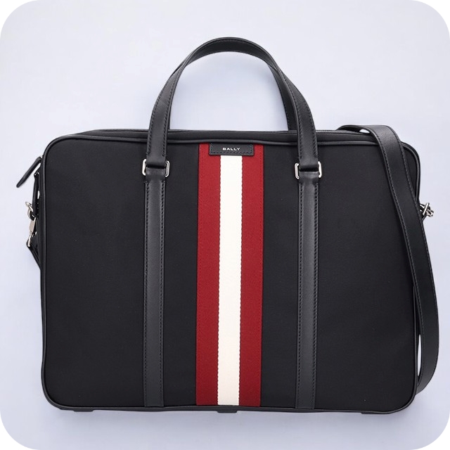 極美品 バリー ブリーフケース トレインスポッティング 2way ブラック