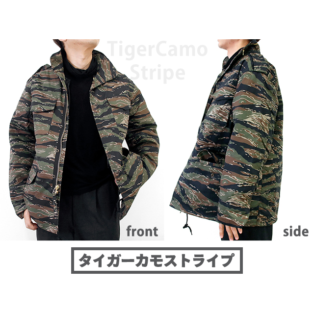 ロスコ ミリタリージャケット メンズ ブランド Rothco M-65 フィールドジャケット キルティングライナー付き XS S M カモフラージュ・迷彩 無地 カジュアル アメカジ ミリタリー マルチカラー ブラウン カーキ ブラック ネイビー 黒 アウター 選べるモデル_2